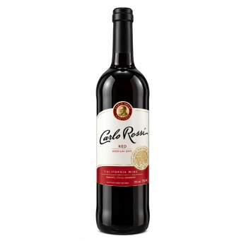 Wino Carlo Rossi California Red 0,75 l 12% – czerwone wino półwytrawne