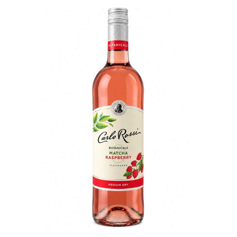 Carlo Rossi Botanicals Matcha & Raspberry 10% 0,75 l