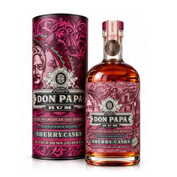 Rum Don Papa Sherry Casks 0,7L 45% – wyjątkowy rum dojrzewający w beczkach po sherry