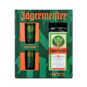 Likier Jägermeister 35% 0,7 l + 2 kieliszki