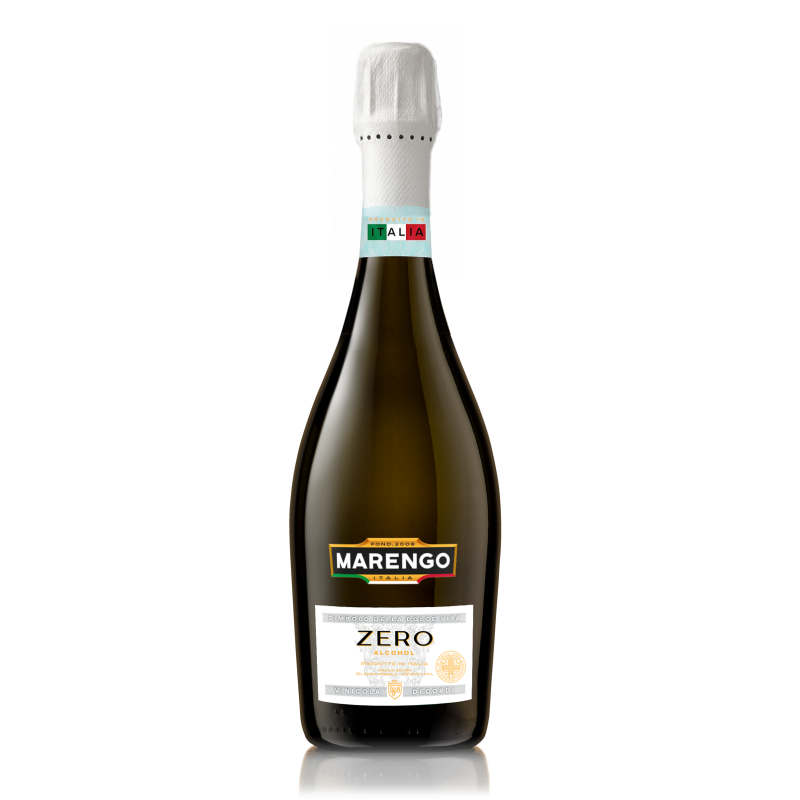 Marengo Zero 0% 0,75 l – Włoski Napój Musujący Bezalkoholowy