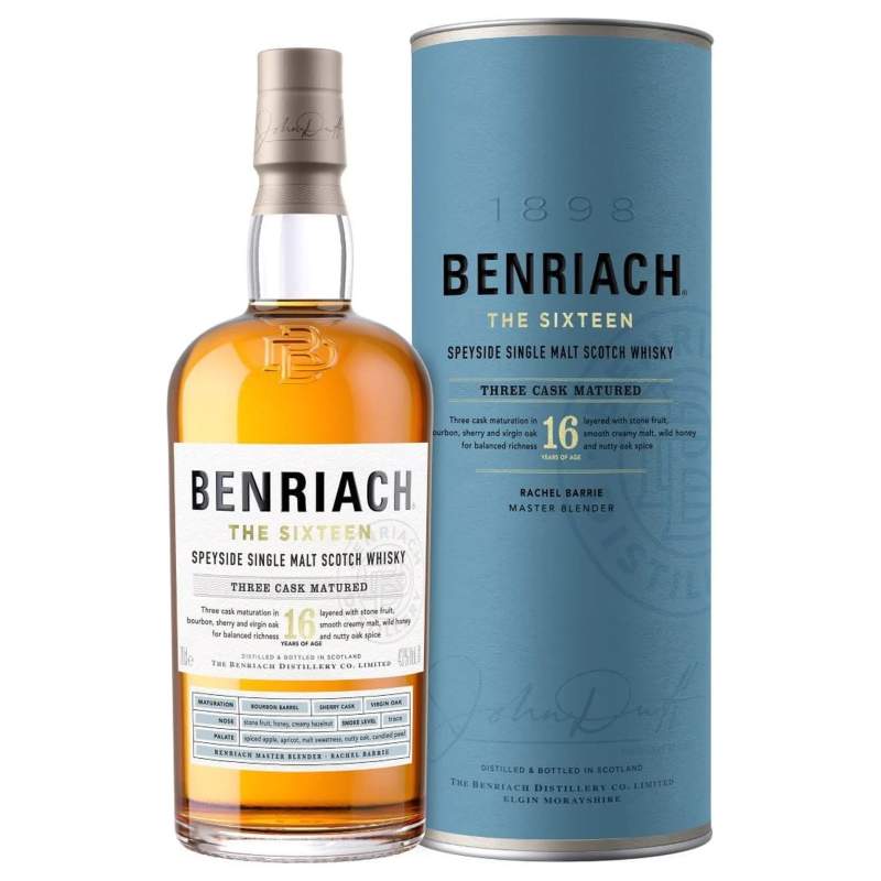 Whisky Benriach The Sixteen 16YO Single Malt 43% 0,7l