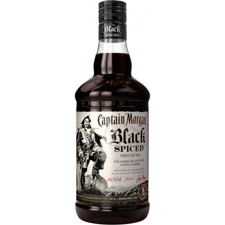 Rum Captain Morgan Black Spiced 40% 0,7 l – ciemny rum przyprawowy