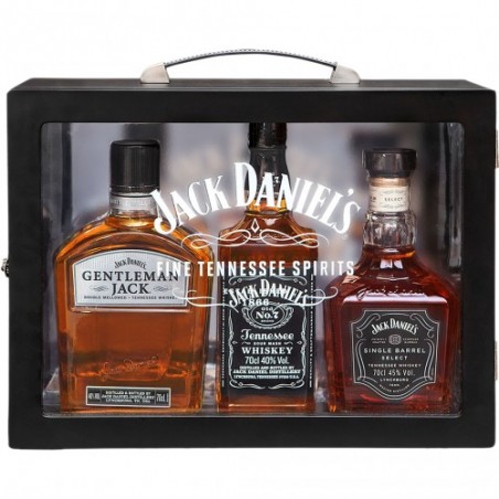 Whisky Jack Daniel's Family Box 3x 0,7L 40%