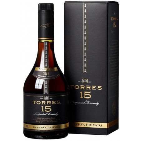 Brandy Torres 15 Reserva Privada 40% 0,7l – Hiszpańska Brandy Solera