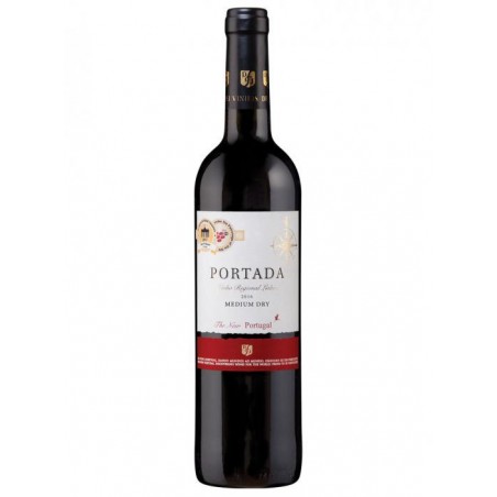 Wino Portada Czerwone Półwytrawne 0,75l