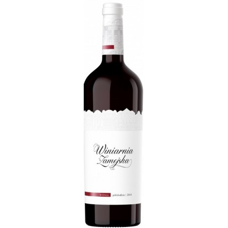 Wino Winiarnia Zamojska Wiśnia Półsłodkie 0,75l