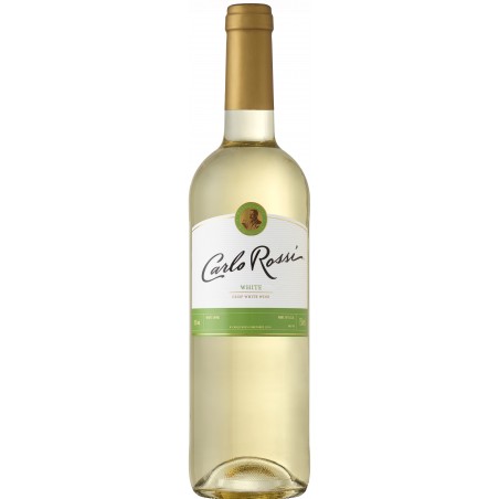 Wino Carlo Rossi White Półwytrawne 0,75L 10%