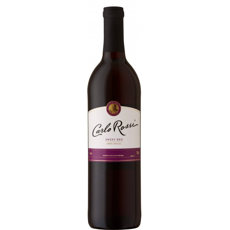 Carlo Rossi Sweet Red 0,75l 9%