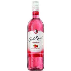 Wino Carlo Rossi Strawberry 0,75 l 10% – wino owocowe truskawkowe półsłodkie