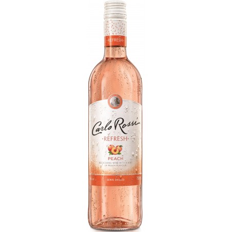 Wino Carlo Rossi Peach 0,75 l 10% – wino brzoskwiniowe półsłodkie