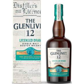 Whisky The Glenlivet Licensed Dram 0,7 l 48% – limitowana single malt w stylu XIX wieku