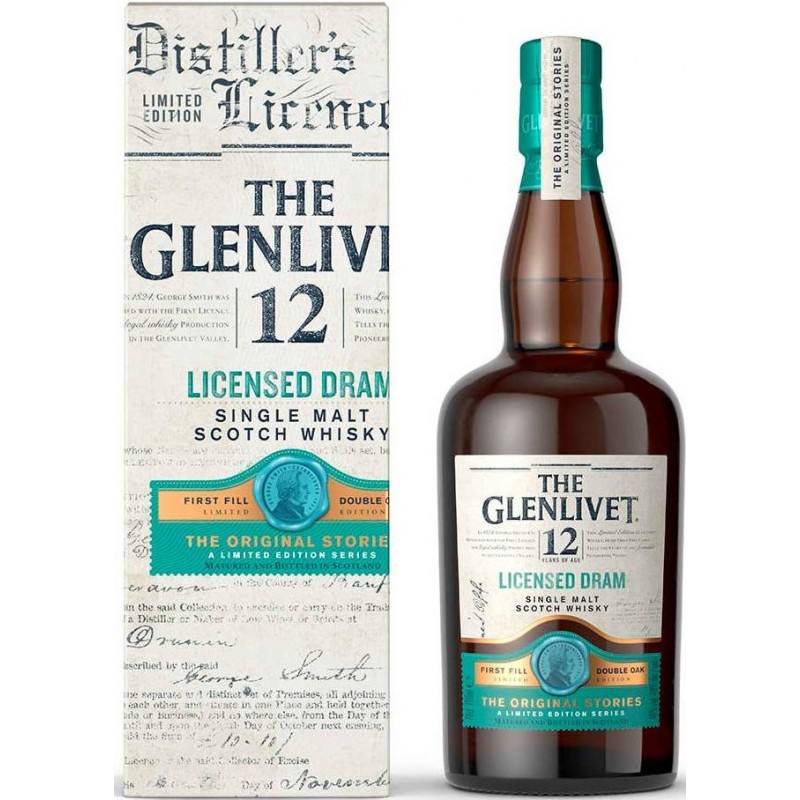 Whisky The Glenlivet Licensed Dram 0,7 l 48%