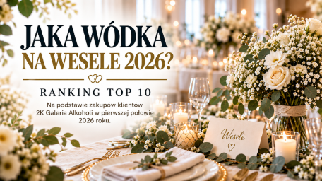 Jaka wódka na wesele 2026? Ranking TOP 10 | 2K Galeria Alkoholi